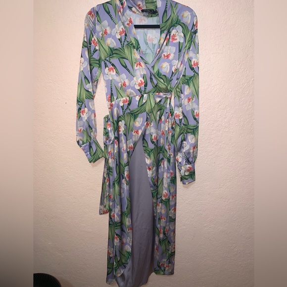 PatBO Samba High Low Ruffle Tunic Top Womens Small Dress Coverup - Picture 9 of 11